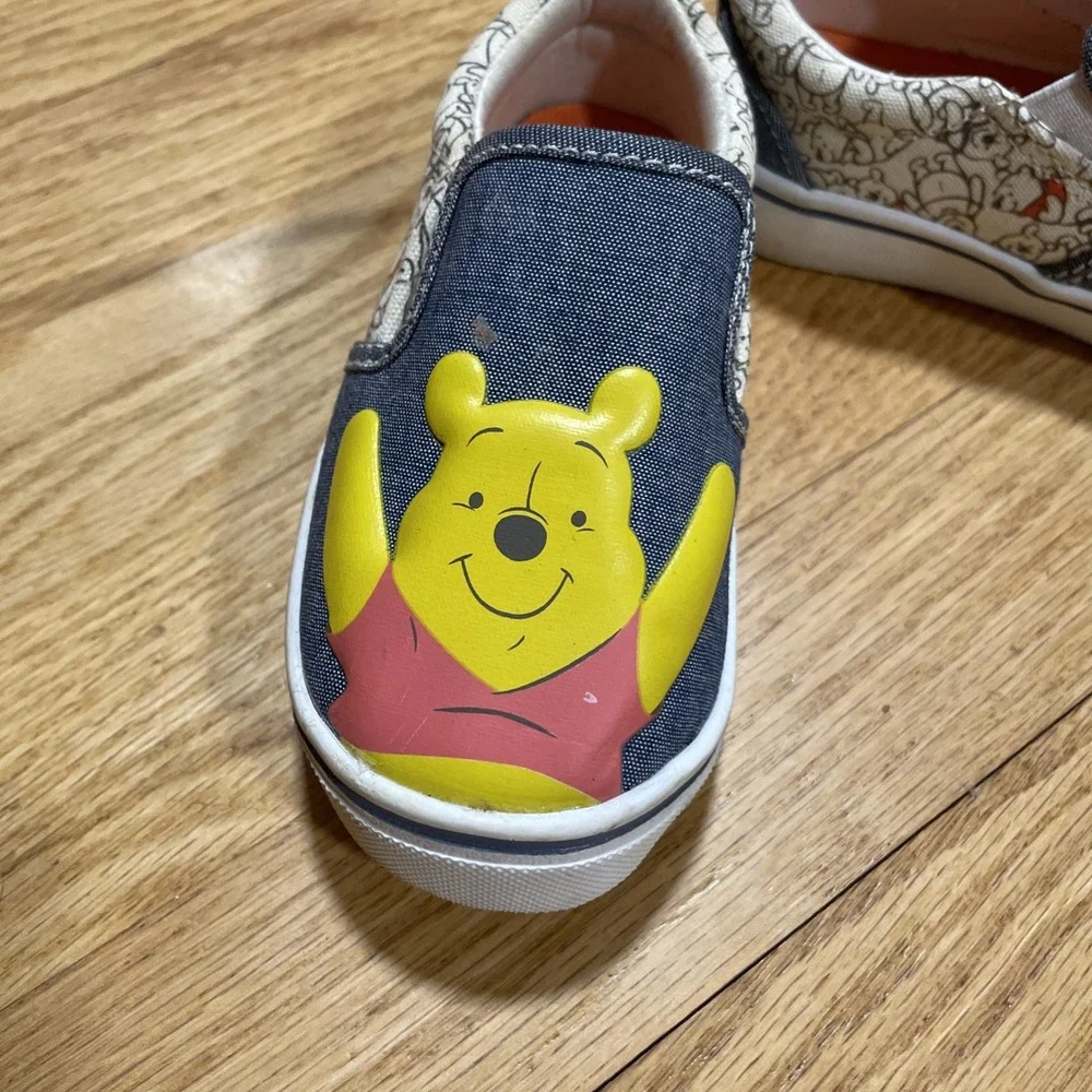 Disney Baby Winnie The Pooh And Tigger Slip On Shoes Toddler Size 6